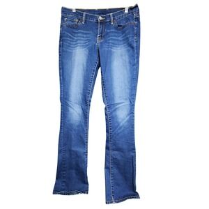Lucky Brand Women's Sweet Bootcut Jeans Blue Denim Size 10 Long Trousers
